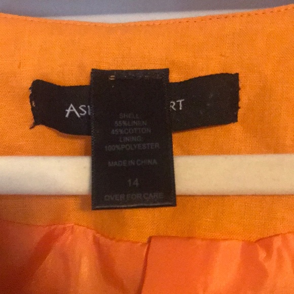 Orange Cropped Jacket - Picture 2 of 4